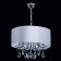 Lamp "Nora" 5x40W E14 chrome 45x45x99cm