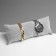 Jewelry pillow, 22 × 9 × 4 cm, gray color