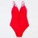 Women's swimsuit Minaku on lacing, raspberry color, size 48