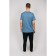 Male T -shirt, size 50, indigo color