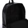 City backpack of artificial leather with lightning, 3 pockets, black color