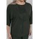 Female blouse, size 62, black color