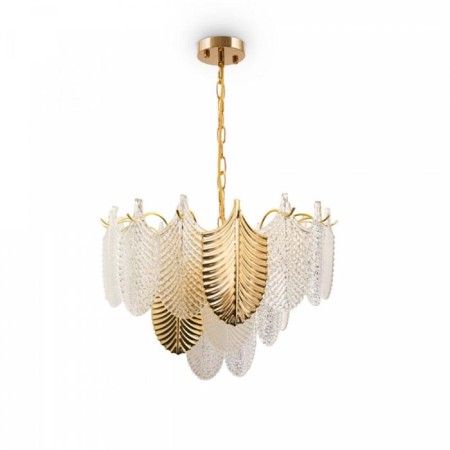 Hloya chandelier, 7x60W E14, color gold-1