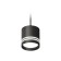 Ambrella Light Acrylic lamp, XP8111024, GX53 LED 12 W, black sand, white matte