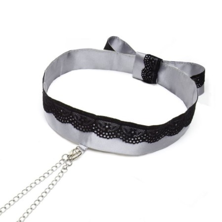 Fife Shades of Grey Play Nice collar with nipples, satin-2