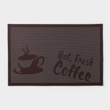 Serving napkin on the Fresh Coffee table, 45 × 30 cm, coffee color