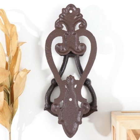 Door hammer cast iron "Patterns" 24x4x9 cm-3