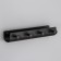 Boar for 4 hook "Stail", 22 × 4 × 7 cm, black color