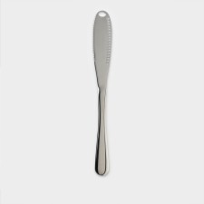 Stainless steel oil knife, length 22 cm, silver color
