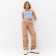 Cargo Pants Women's Minaku: Casual Collection Beige Color, Rr. 48