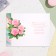 Postcard "Happy Anniversary! Beauty and Charm!" Roses, A4