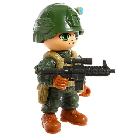 Фигурка военного «Спецотряд»-4