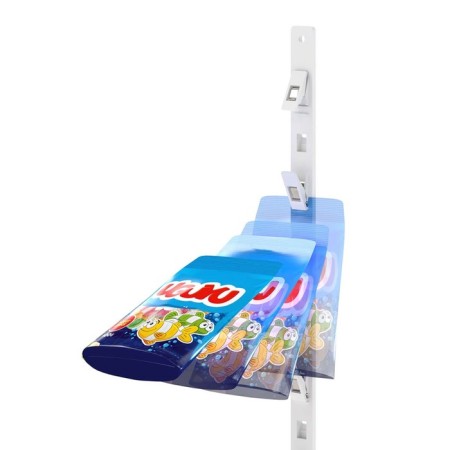 Suspended strip tape l = 38, 6 clothespins, white color-5