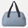 Sports bag with lightning, external pocket, long belt, gray color