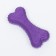 Chewing toy "Volumetric bone with paws", TPR, 12 cm, purple
