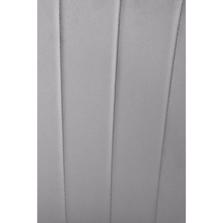 Computer chair thibault plastic/velor, white/gray 60x60x81 cm-6