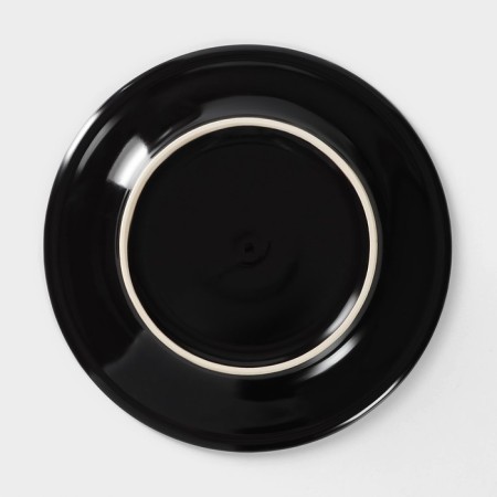 Porcelain plate Verde Notte, D = 20 cm-3
