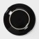 Porcelain plate Verde Notte, D = 20 cm