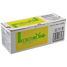 Toner Cartridge KyoCera 1T02KTANL0 TK-580Y yellow for Kyocera FS-C5150DN (2800