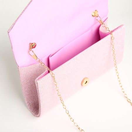 Female bag on a magnet, pink color-5