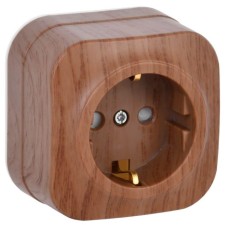 IEK ERH14-K24-16 GLORY, OP, 1 outlet, ground, with grounding