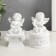Polystone box "Snowty Angel Musician" MIX 5.5x5x8.5 cm