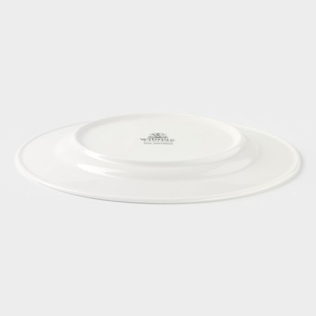 Porcelain dining Porcelain Wilmax Stella Pro, D = 23 cm, white color-2