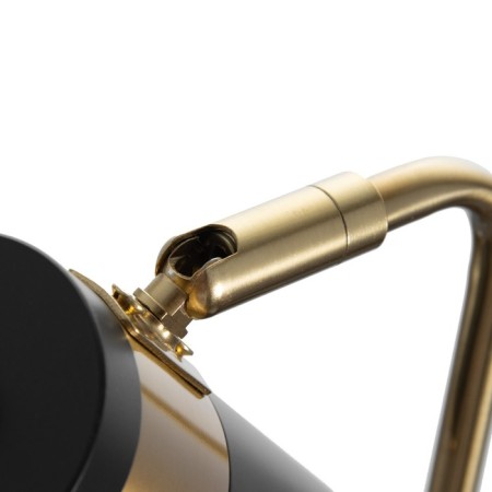 Bra "Techno" E27 40W gold-black 21x10x38cm-6