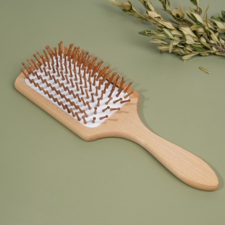 Massage comb, 9 × 24.5 cm, beige color-1