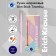 Ballic Handle Erichkrause Slim Stick "Tiramisu", needle node 0.7 mm, blue, subtle design Soft Touch, mix