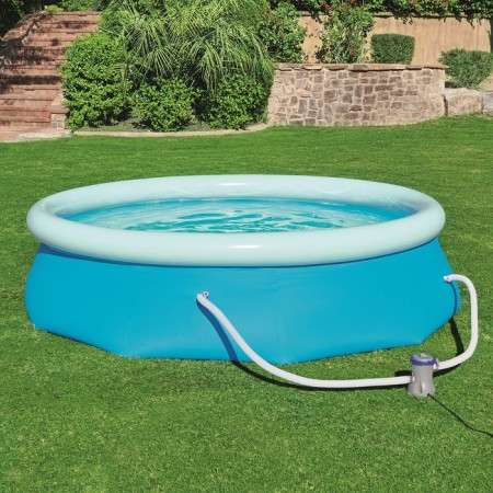 A inflatable FAST Set basin, 305 x 76 cm, filter pump, from 6 years old, 57270 Bestway-4