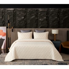 Sofi de Marko “Nobilis” bedspread, size 240x260 cm, cream color