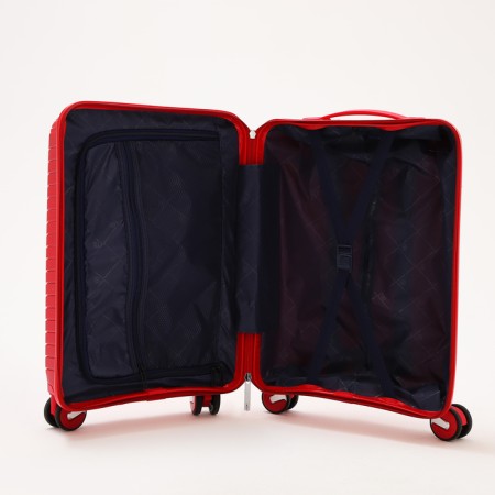 Small 20 suitcase, lightning department, code castle, 4 wheels, red color-7