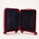 Small 20 suitcase, lightning department, code castle, 4 wheels, red color