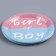 Paper plate for gender pati, set of 6 pcs.