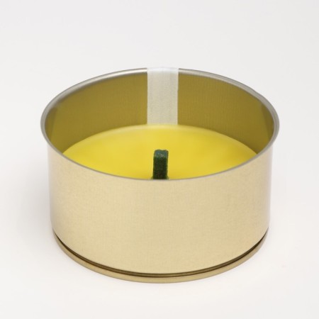 Candle Street Antimosite Aromatic, 10x4.5 cm, 120 g, 6 hours, citroneella, yellow-1