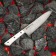 Kitchen knife samura harakiri, chef, blade 20.8 cm, white hilt