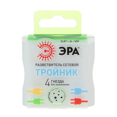 SP-4-W, 4 sockets, 16 A, without salary, white, white-2