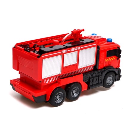Robot radio -controlled "fire machine", transforms, light and sound effects-3