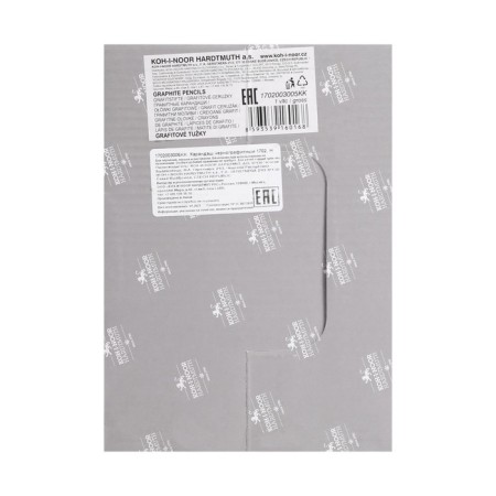 Chernographic pencil 2.0 mm, Koh-I-Noor 1702/3 H, l = 175 mm-9