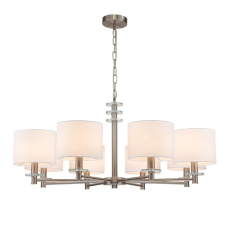 Suspended lamp 8x60W E27, size 92x92x120 cm