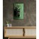 Carting clock is wall-mounted, interior "machine", smooth move, 1AA, 57 x 35 x 4 cm