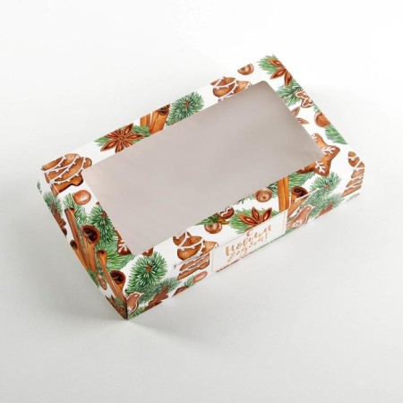 Folding box "Cozy New Year", 20 x 12 x 4 cm, New Year-2