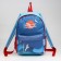 Crimea backpack Putin Team, 29 x 13 x 44 cm, lightning departure, n/pocket, blue