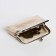 Women's wallet on farmar, gold color