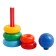 Pyramid, 5 rings with a ball