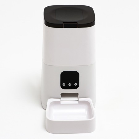 Smart Auto feeder, container 4 l, 2 kg of dry food, with Wi-Fi, voice recording function-2