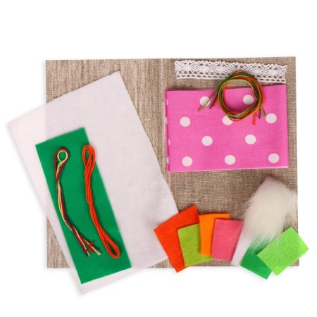Set for creating a textile toy "Bunny Mila"-2