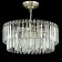 Suspended chandelier Citilux “Foundation” CL303193, 9X60W, E14, brown color