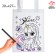 Hoopper bag, coloring “Unicorn. Sparkle "20 × 27 cm